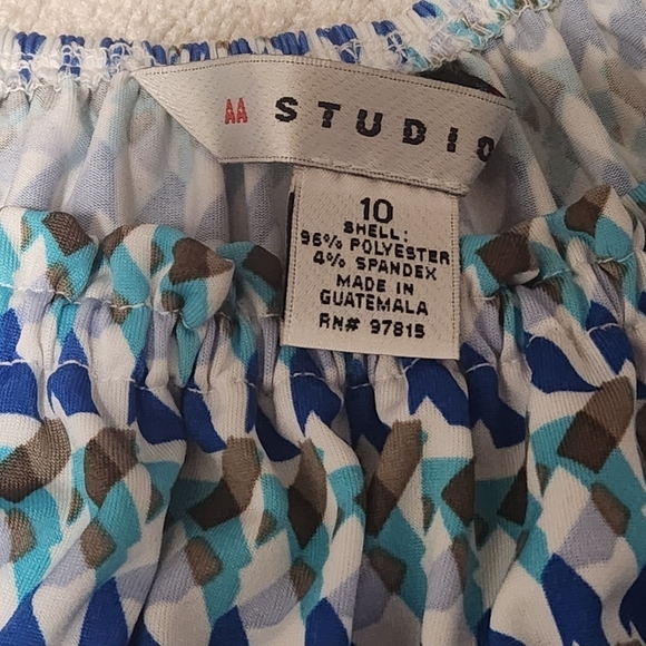 AA Studio Cap Sleeve Midi Length Dress Size 10 - Picture 8 of 9